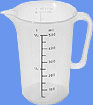 Polypropylene measuring jugs